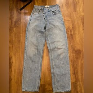 AGOLDE Criss Cross Jeans